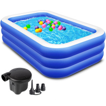Superior Inflatable Folding Deep Inflatable Pool Swimming Pool with Pool Accessories